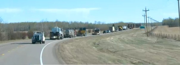 Driving Highway 63 with a truck driver [Video]